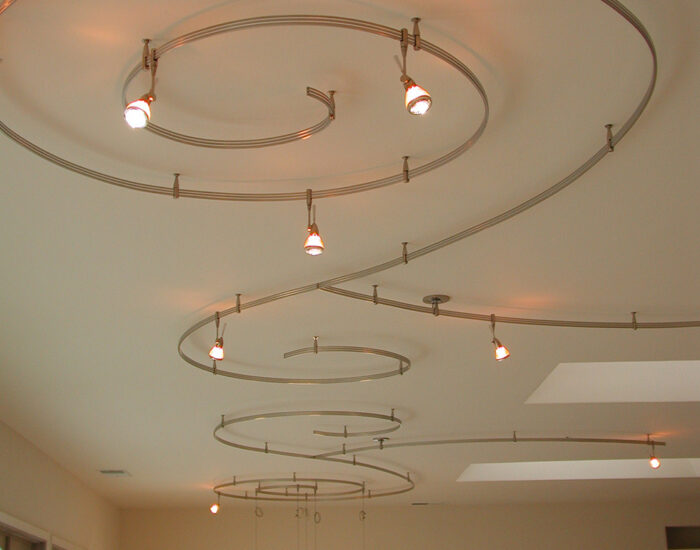 Custom 2-Circuit Monorail Lighting